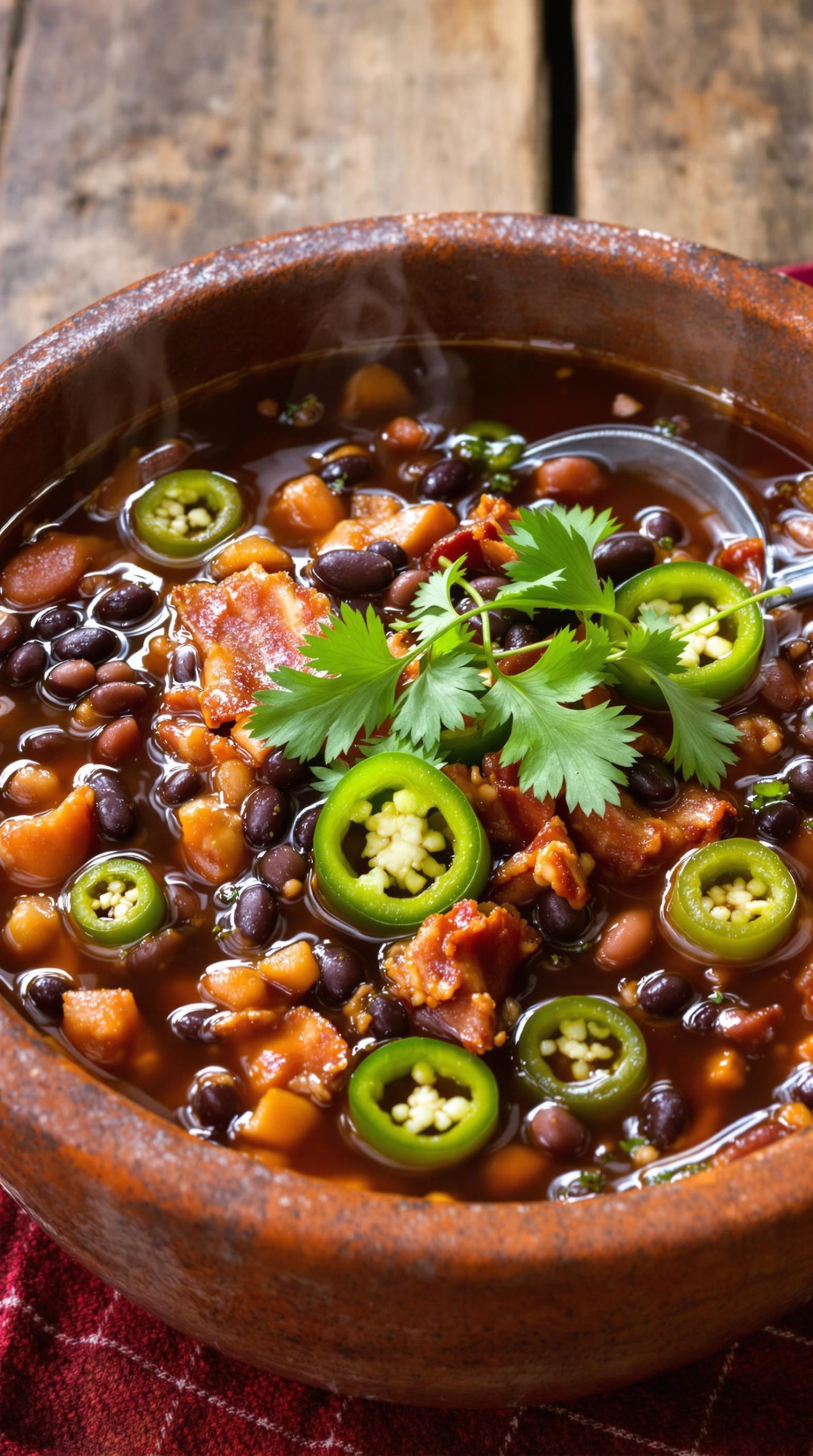 authentic mexican charro beans