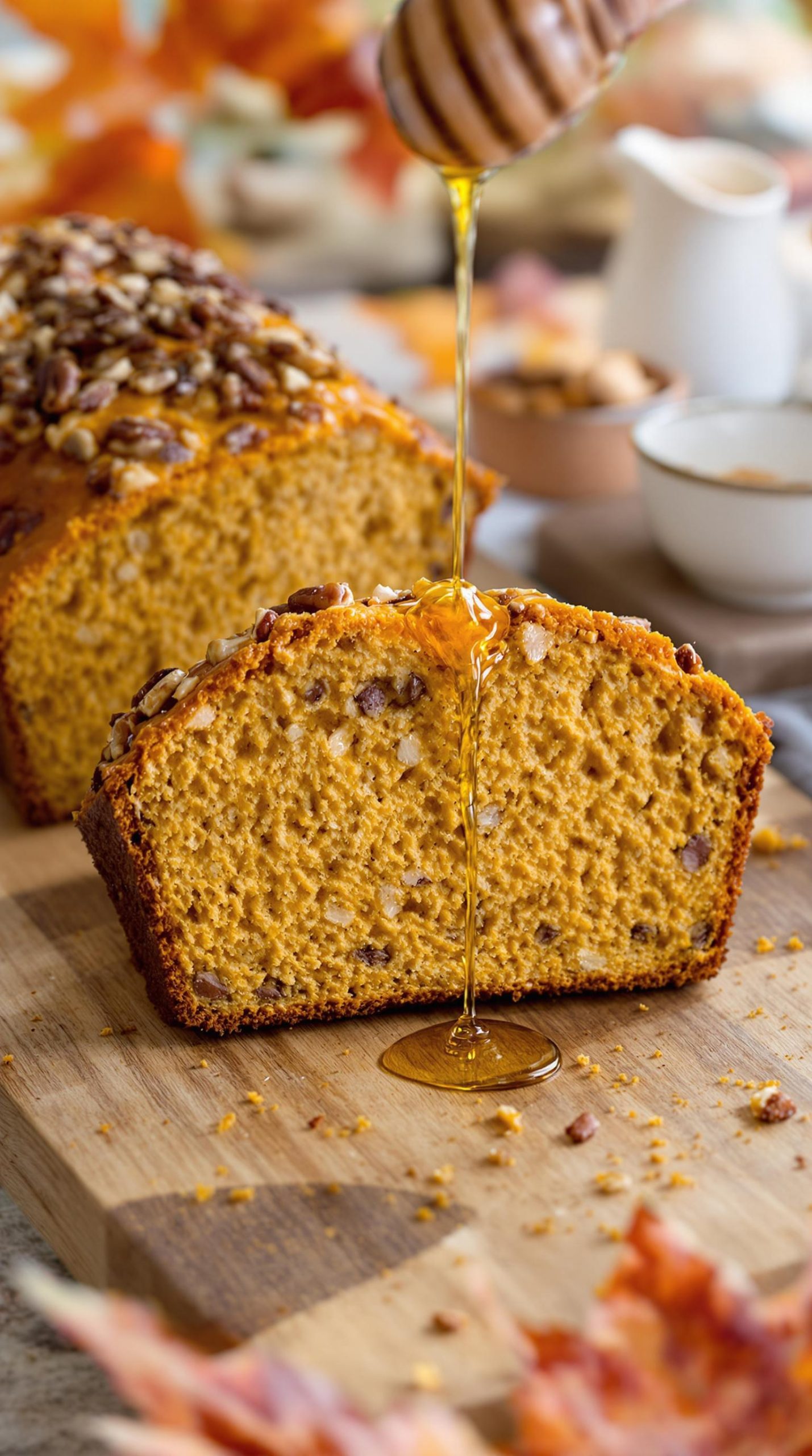 autumn butternut squash bread