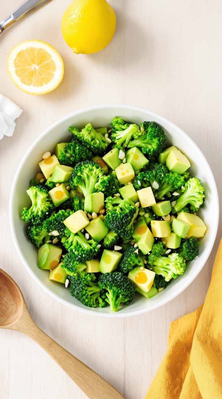 avocado broccoli salad recipe