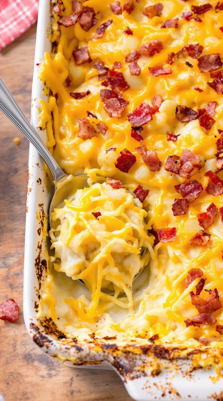 bacon and cheesy potatoes