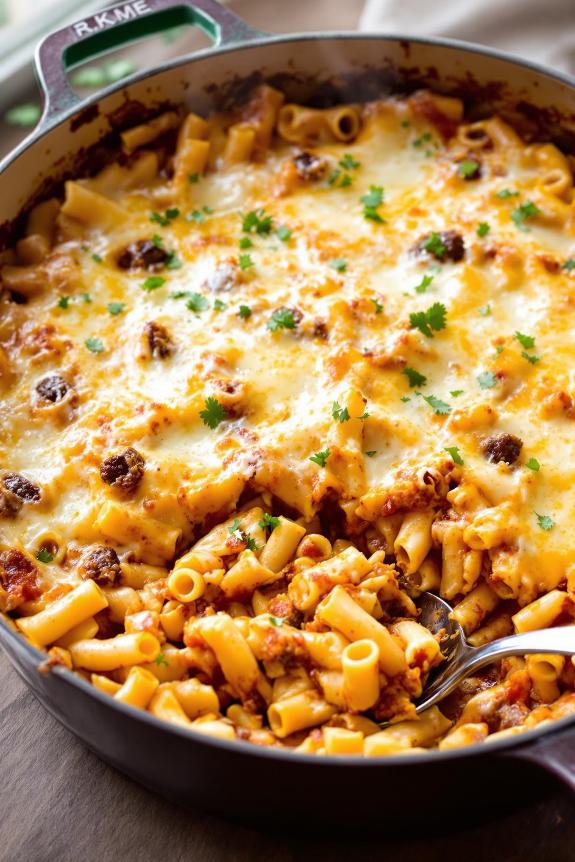baked ziti with sausage