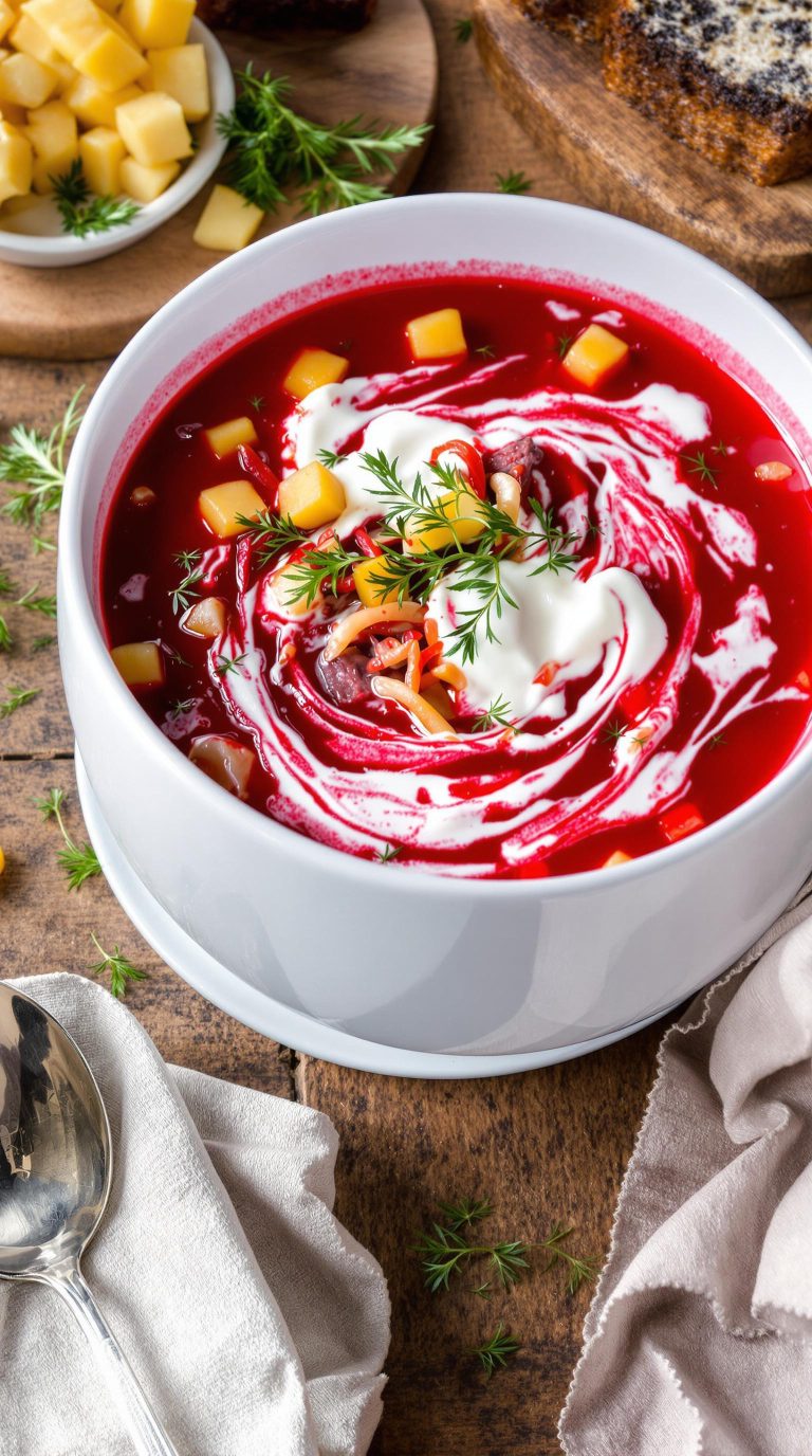 beef and beet soup