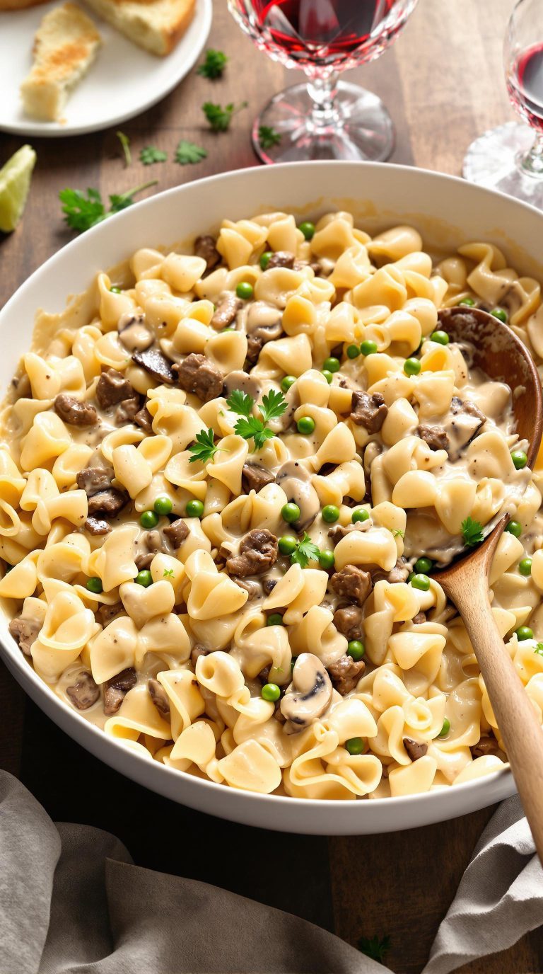 beef stroganoff hamburger helper
