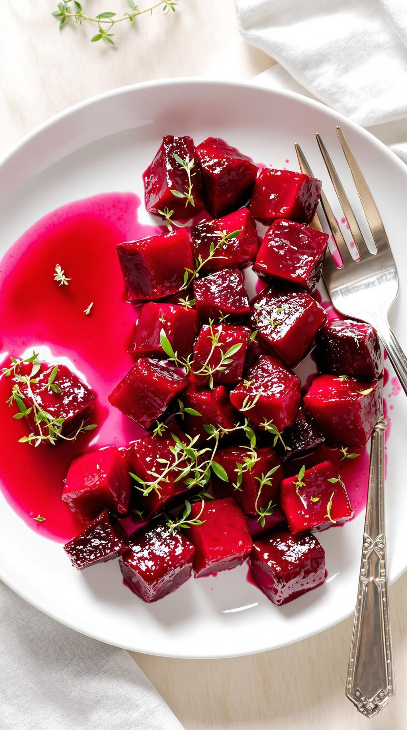 beets with sweet tanginess