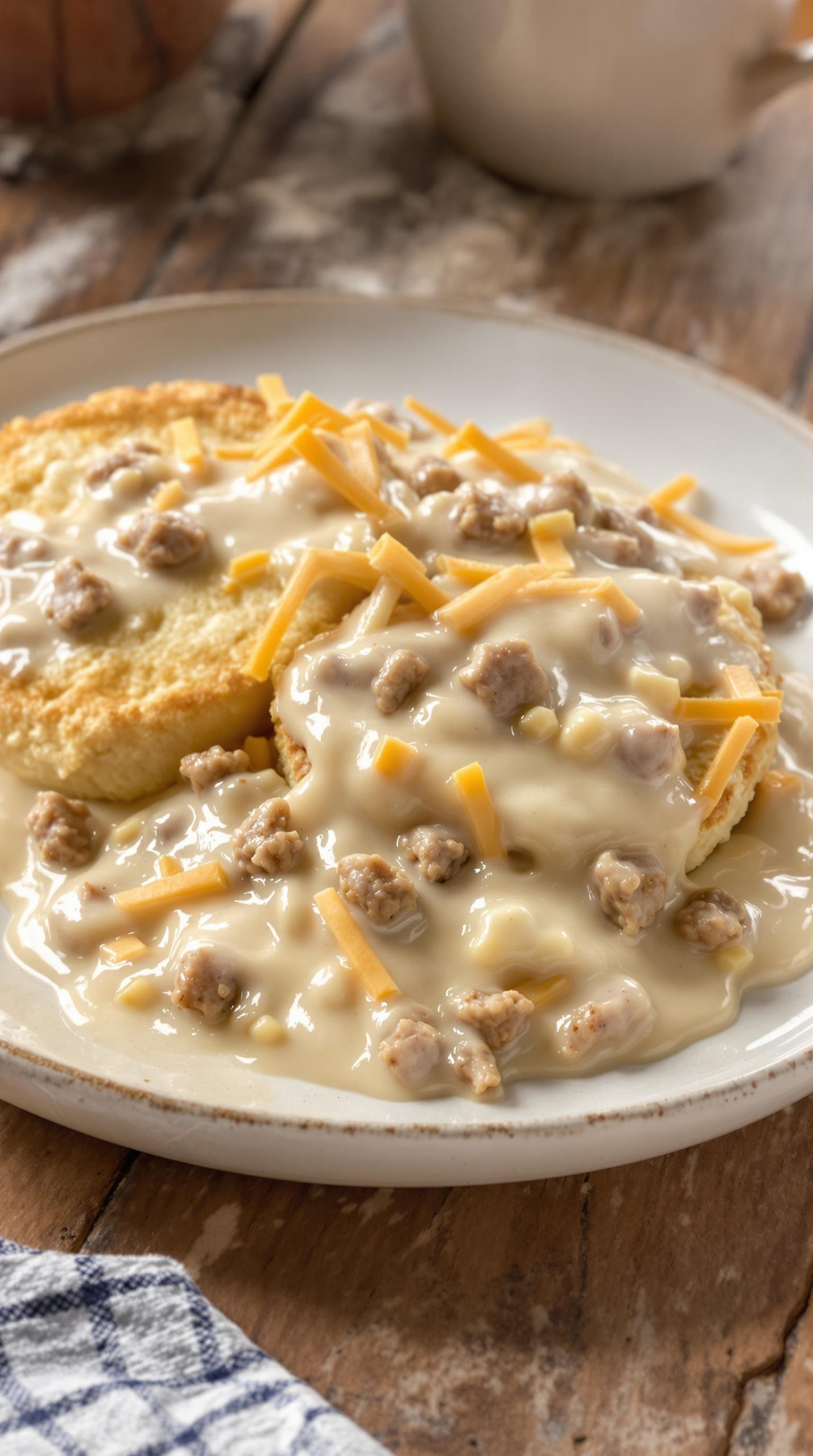 biscuits and gravy perfection