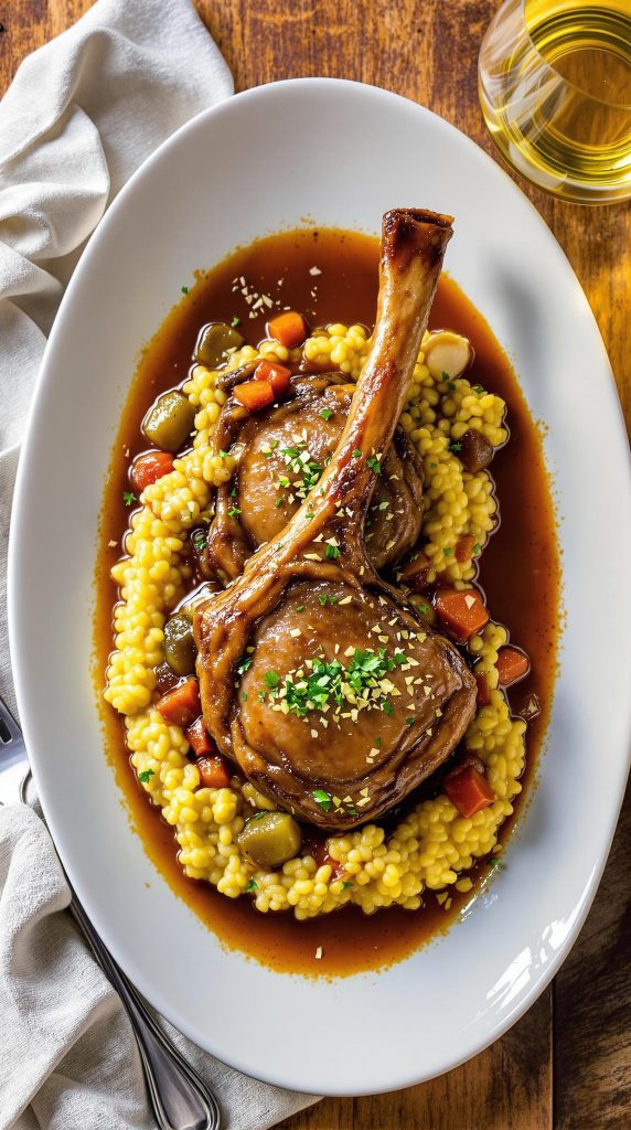 braised veal osso buco