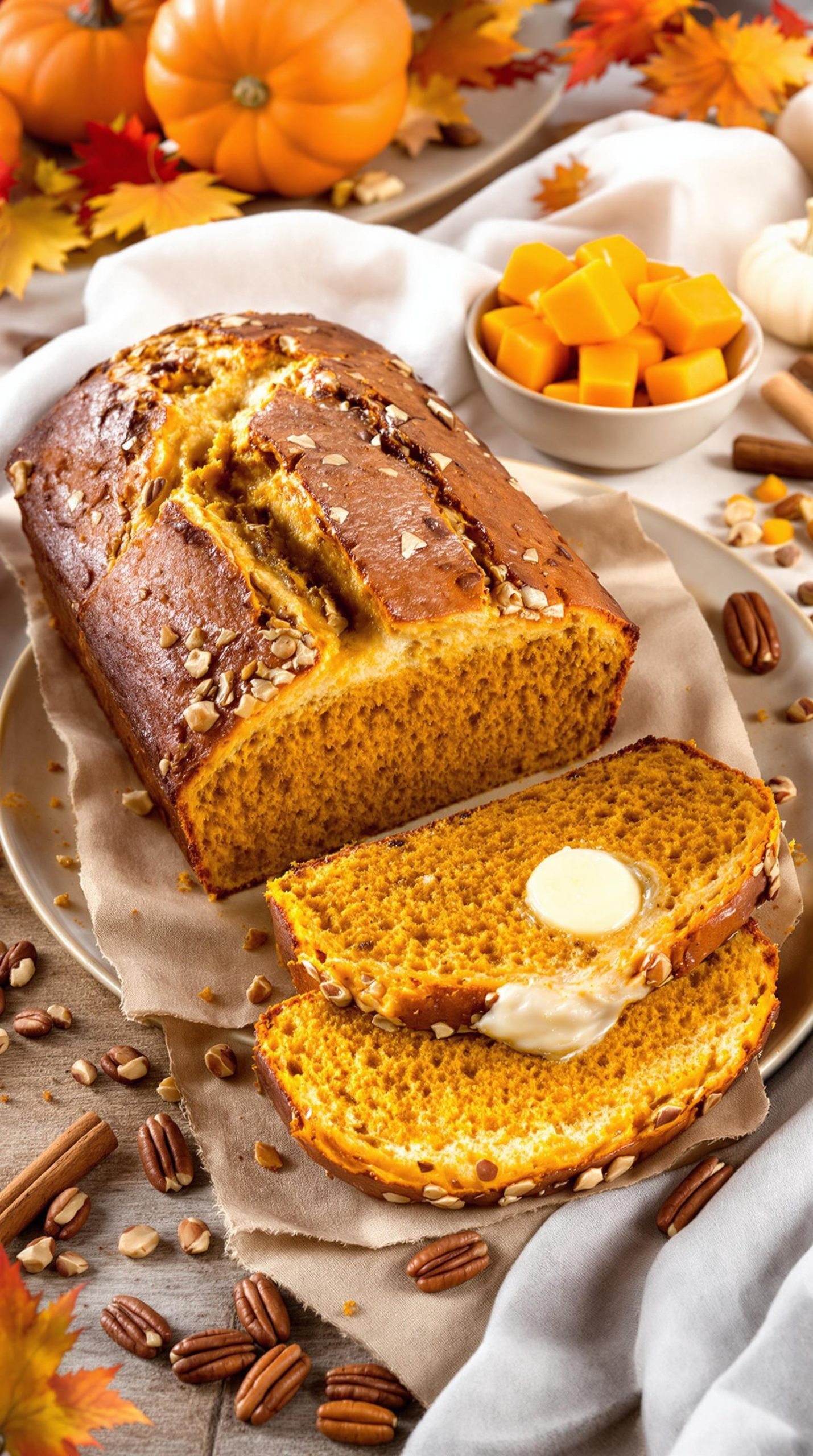 butternut squash bread recipe