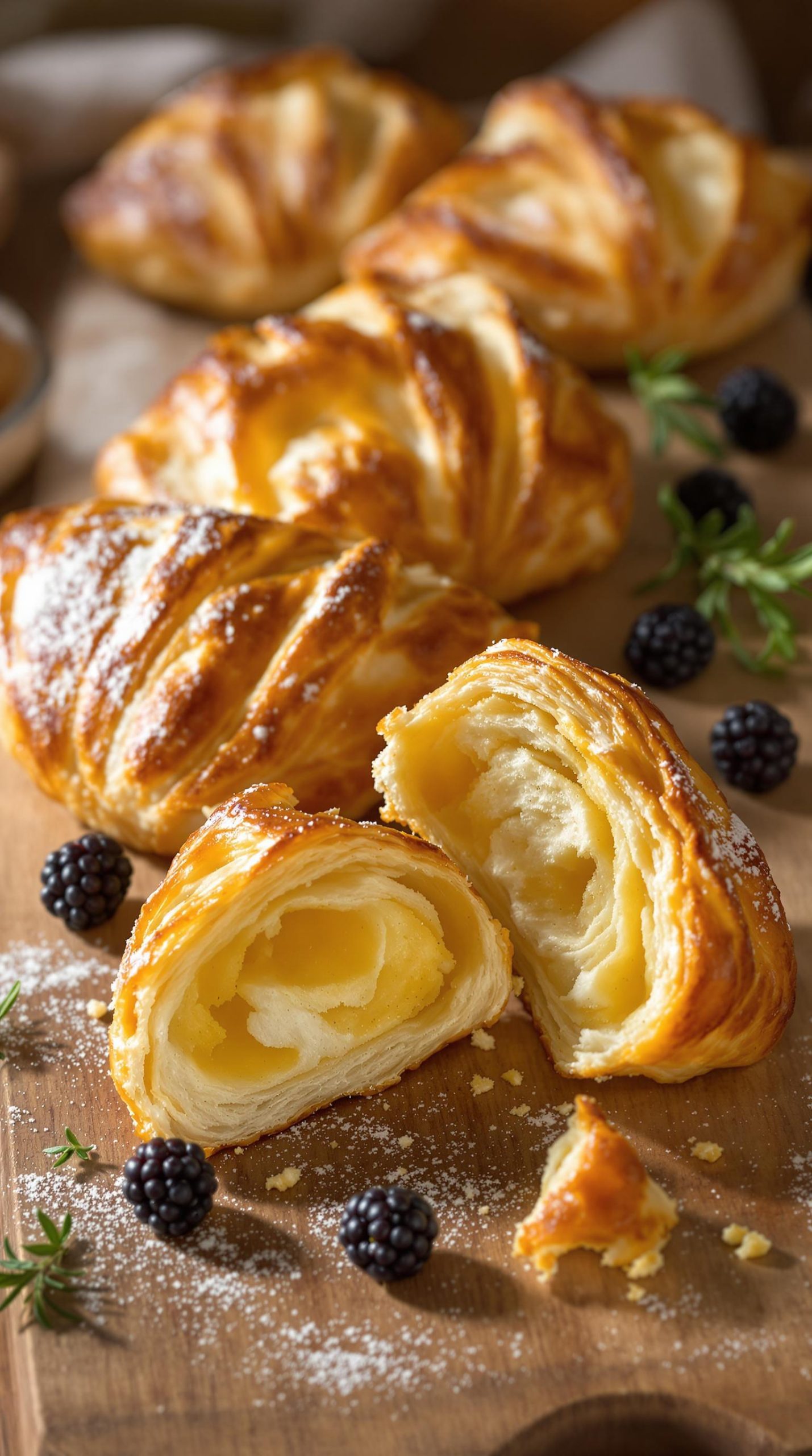 buttery flaky puff pastry