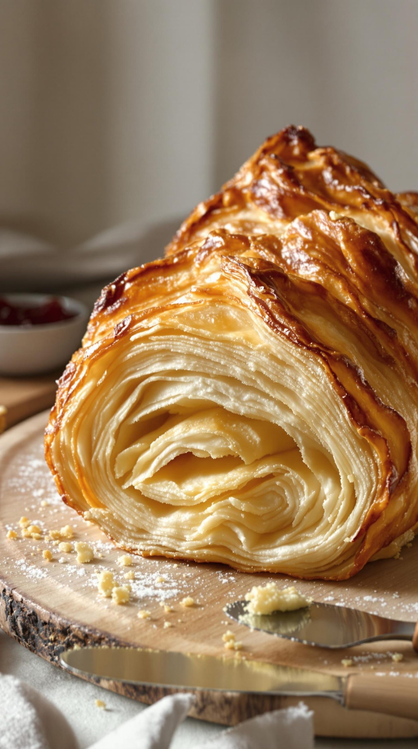 buttery french puff pastry
