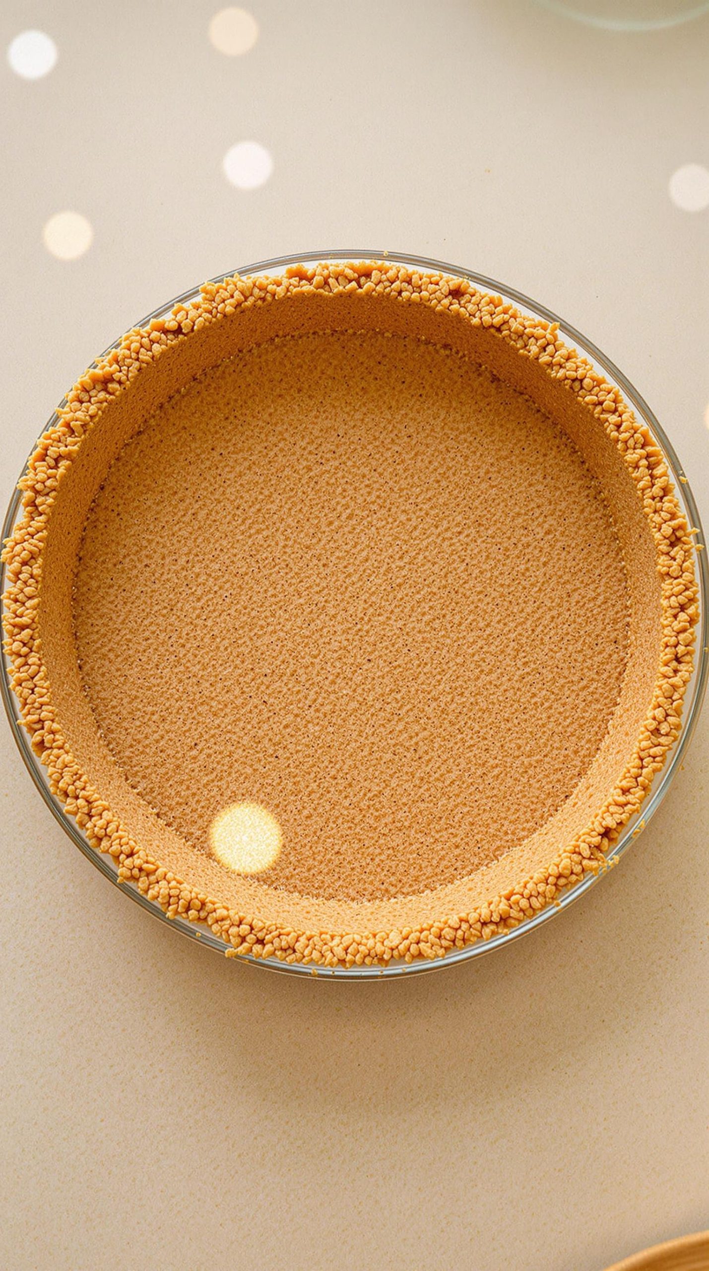 buttery graham cracker crust