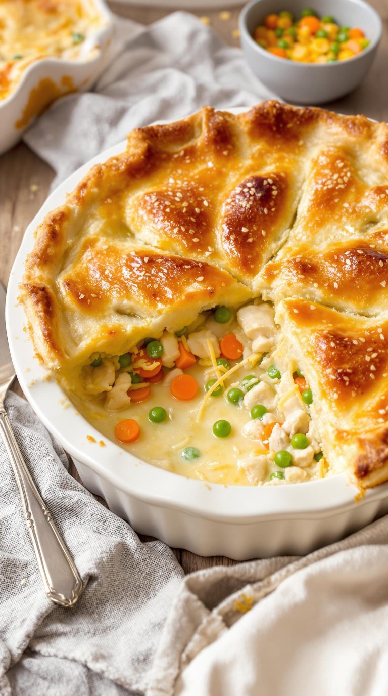 celery crust turkey pot pie
