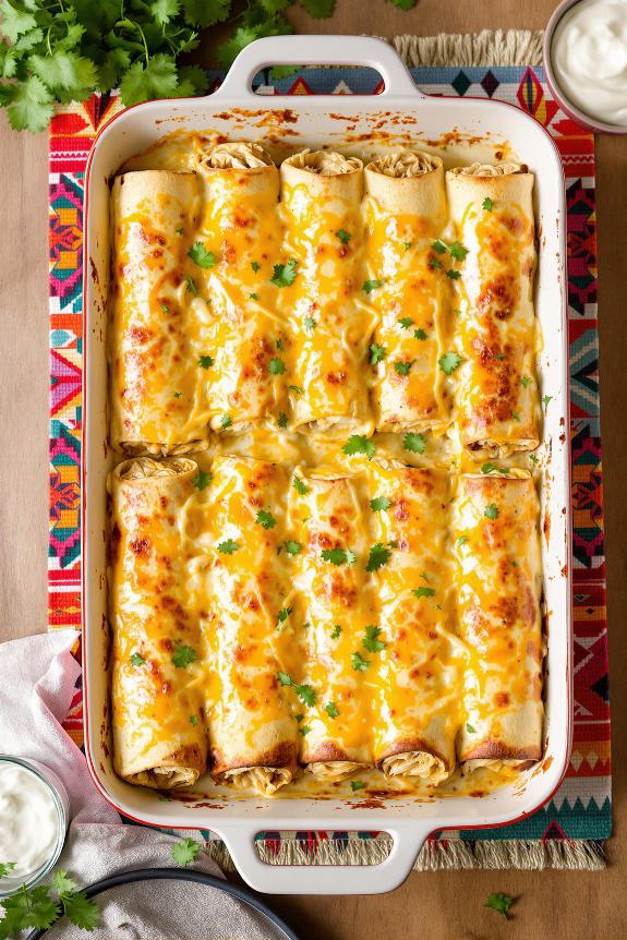 cheesy chicken enchilada recipe