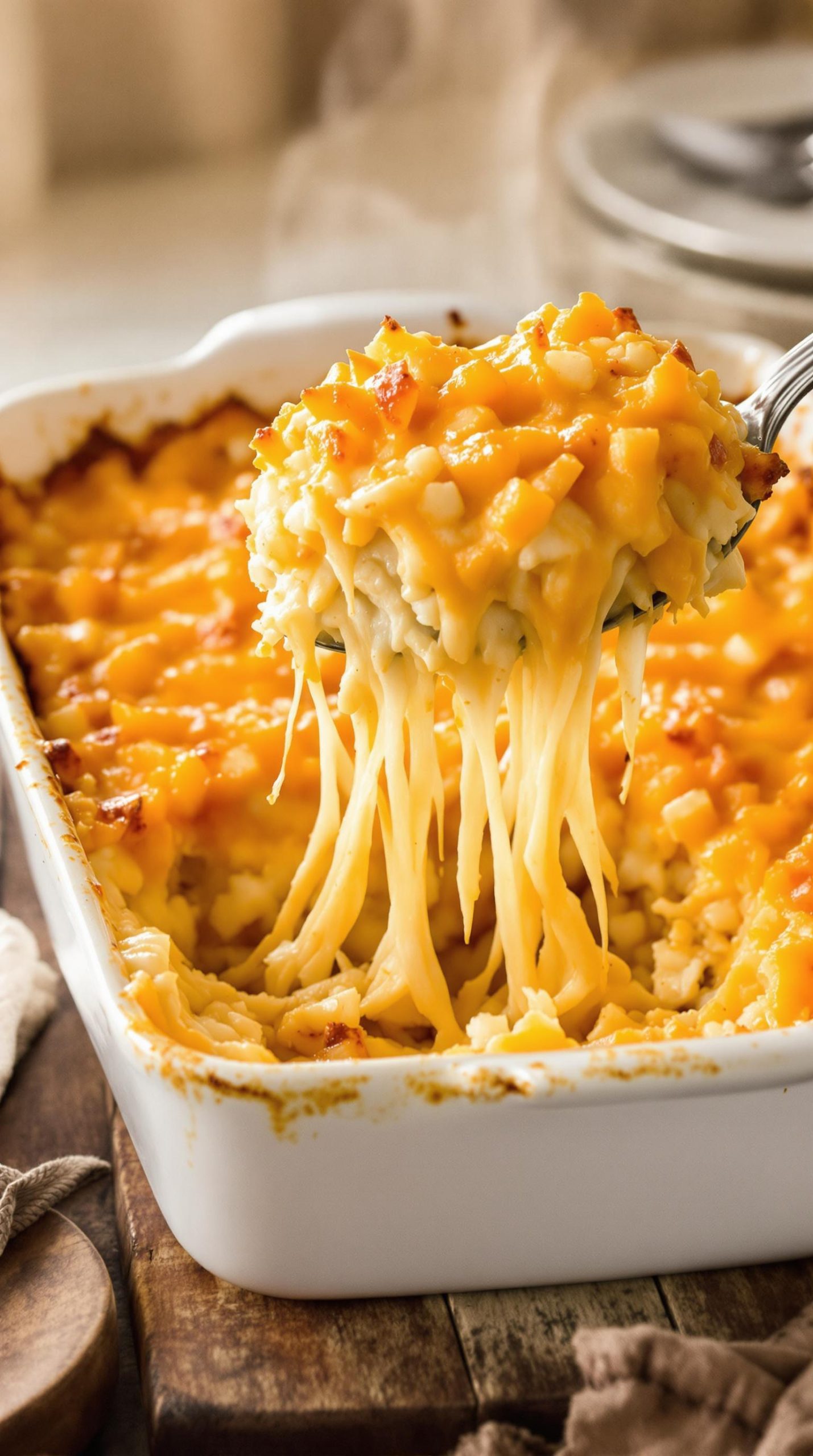 cheesy hashbrown casserole recipe