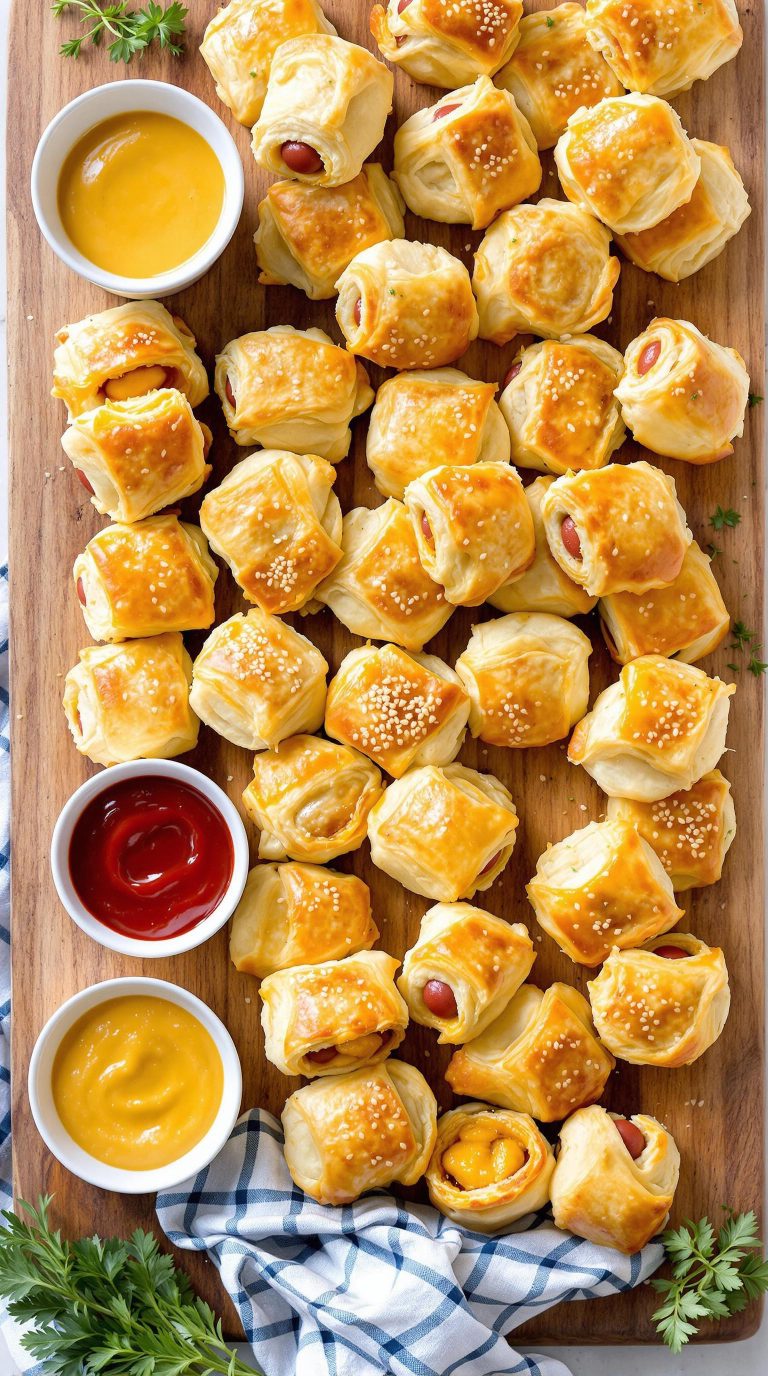 cheesy pigs in blanket