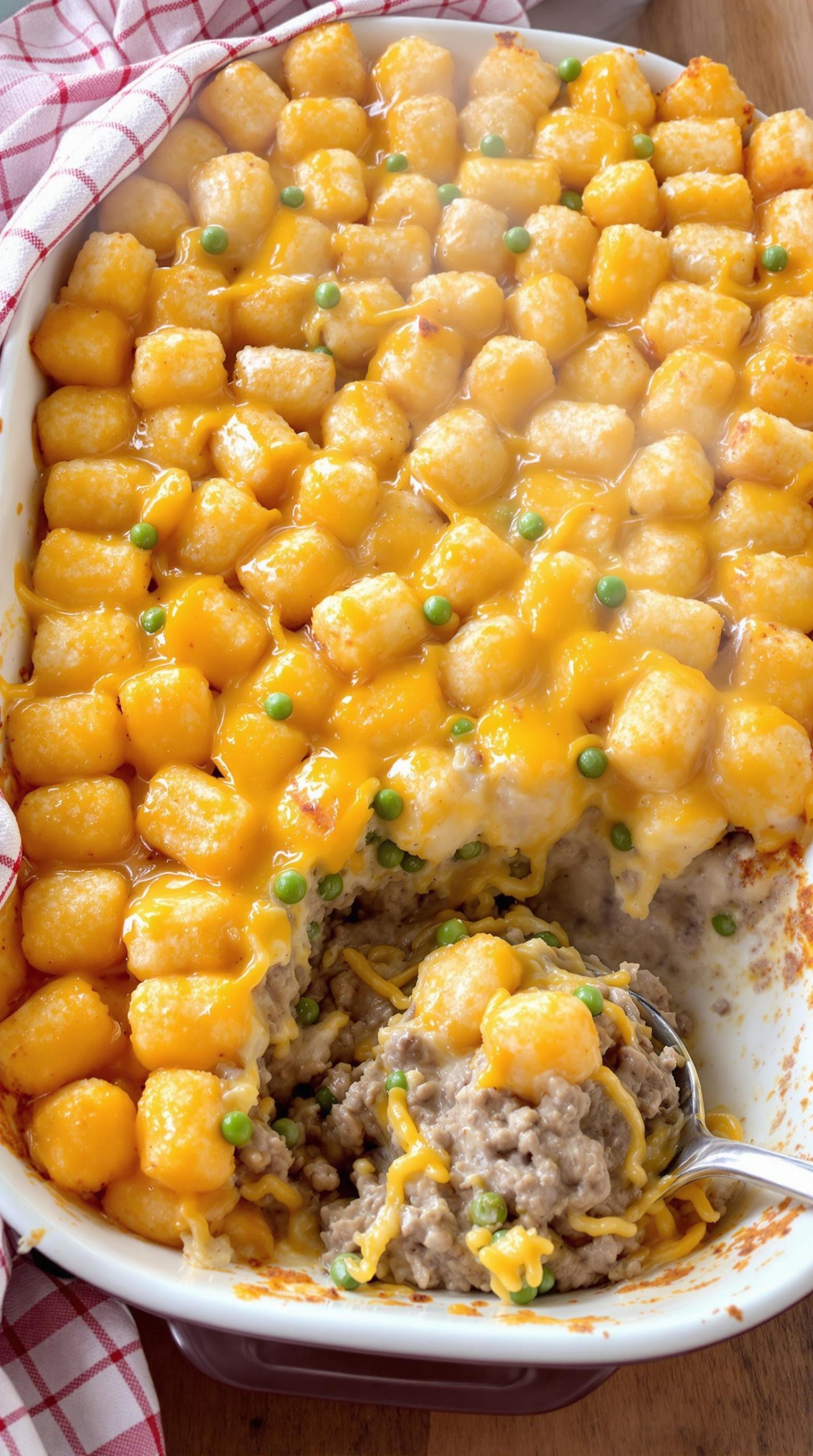 cheesy tater tot casserole