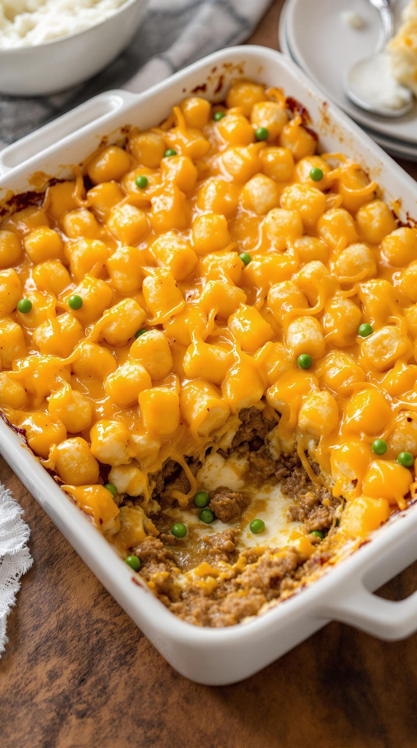 cheesy tater tot casserole