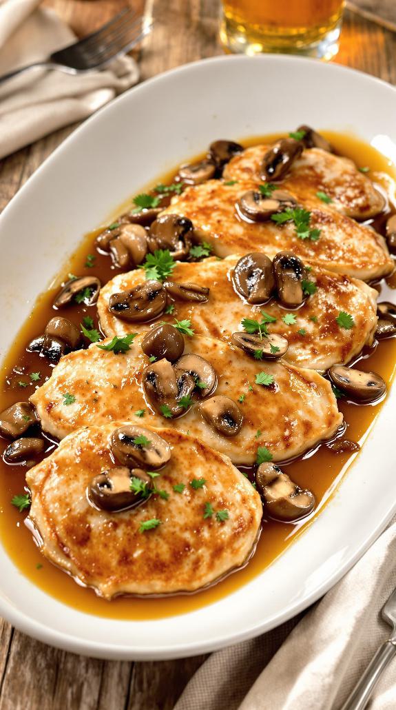 chicken cooked in marsala