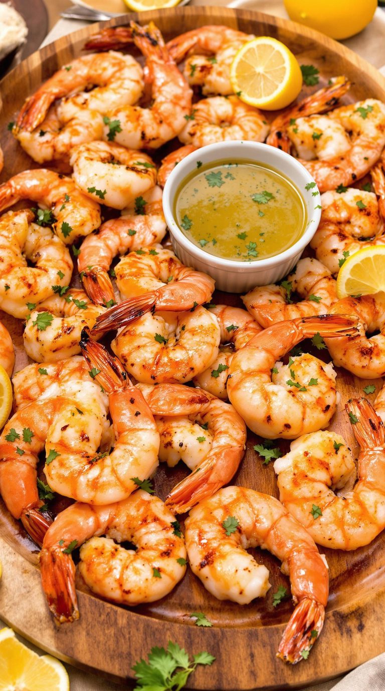 citrus garlic shrimp grilling recipe