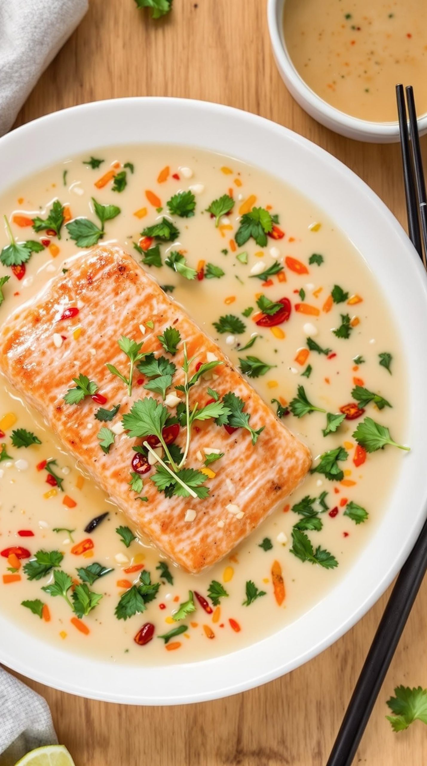coconut braised salmon recipe