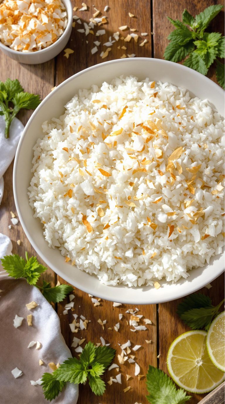 coconut infused creamy rice dish