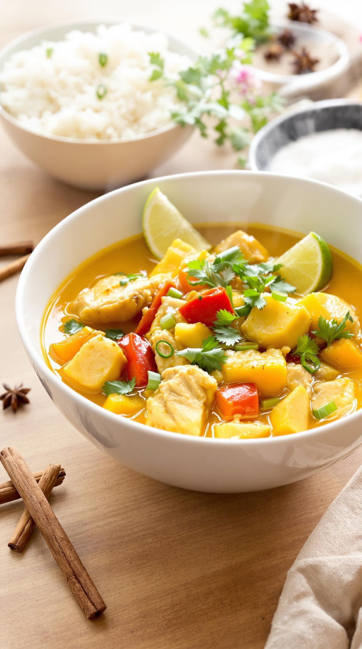 coconut infused thai curry delight
