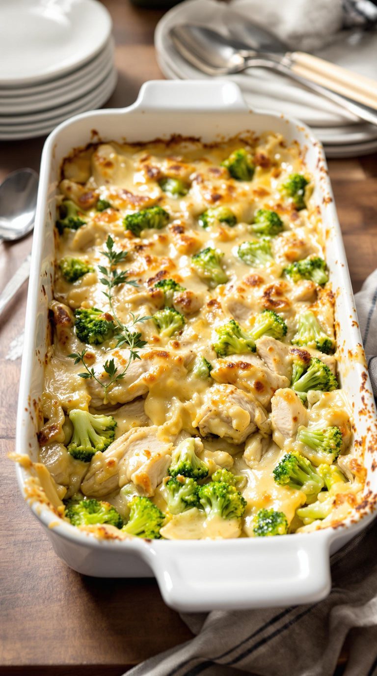 comforting chicken with gruyere