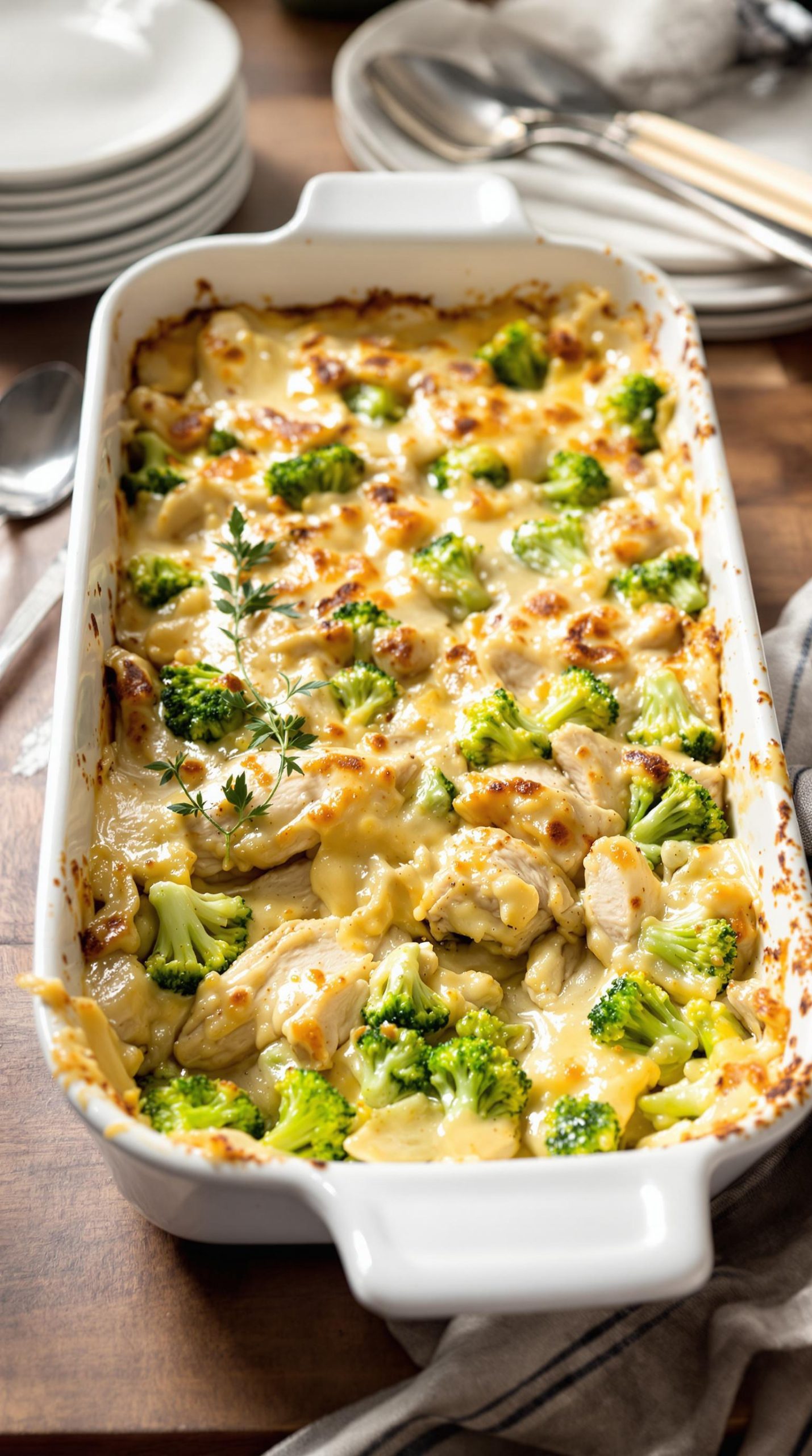 comforting chicken with gruyere