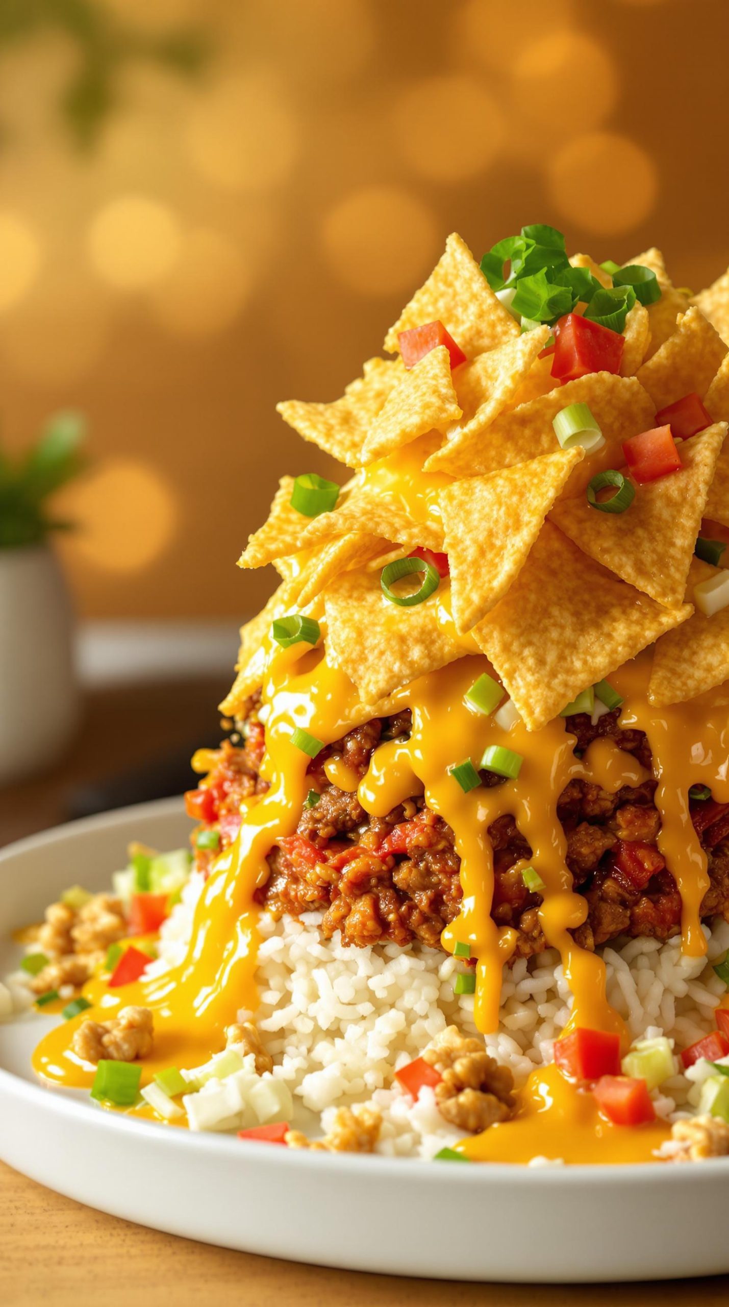 comforting layered dinner assembly