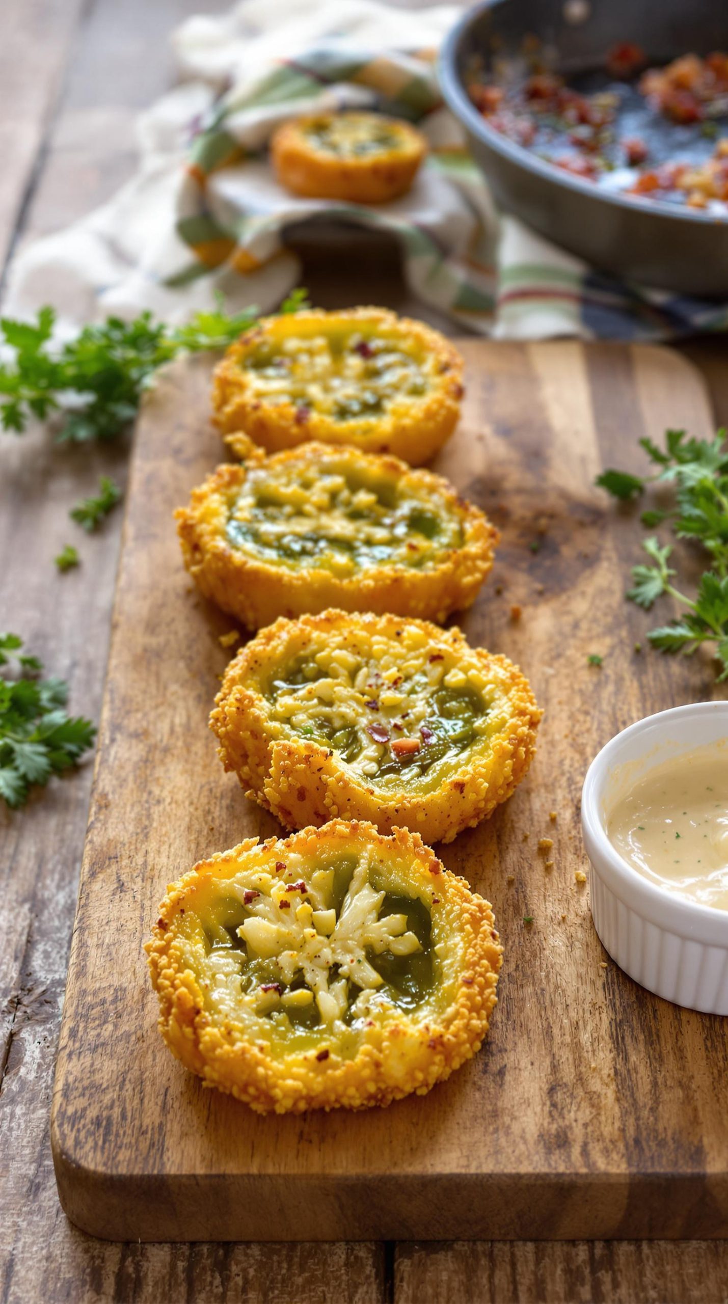 cornmeal fried green tomatoes