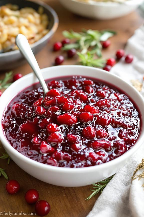cranberry sauce preparation instructions
