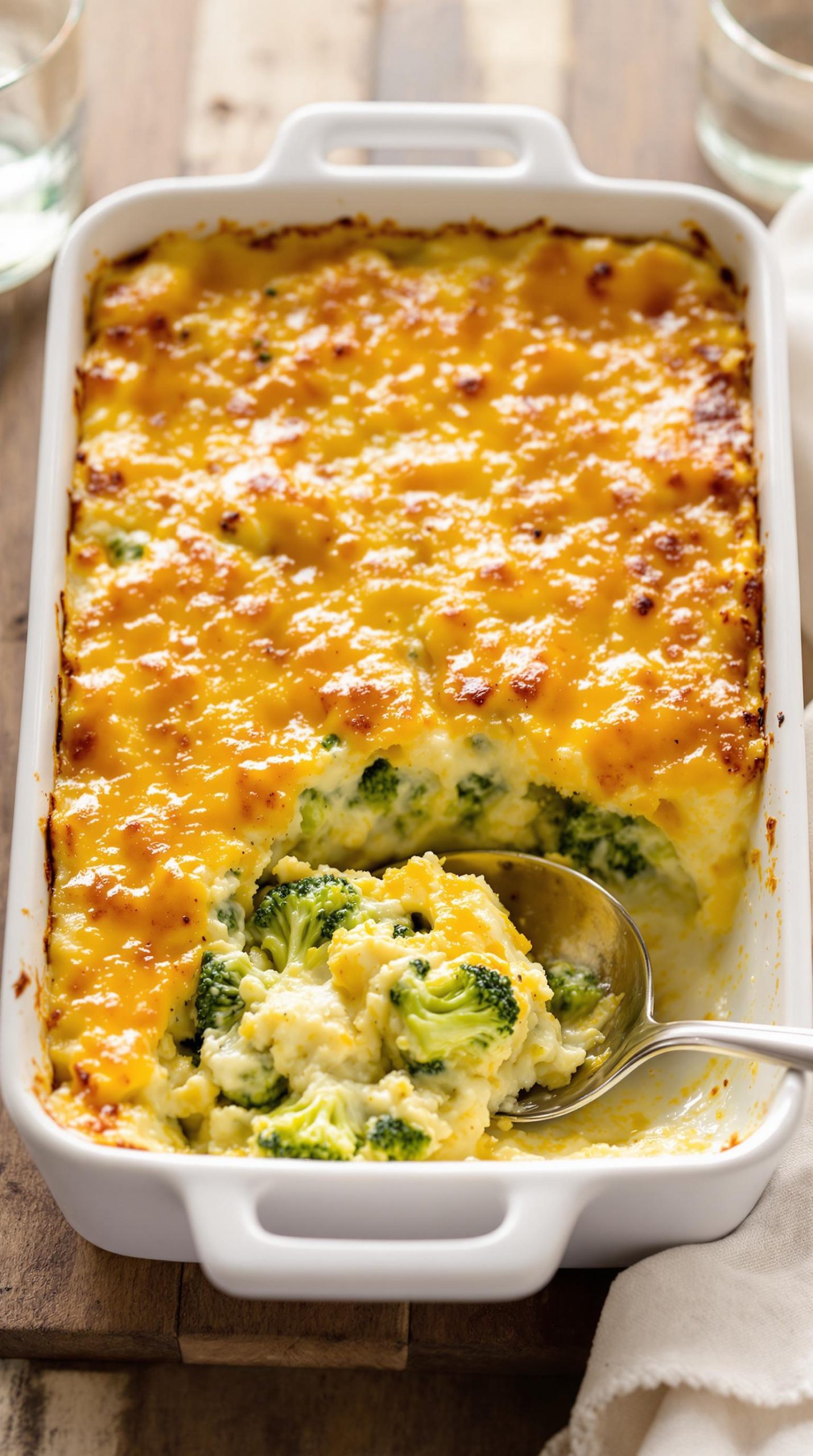 creamy broccoli casserole recipe