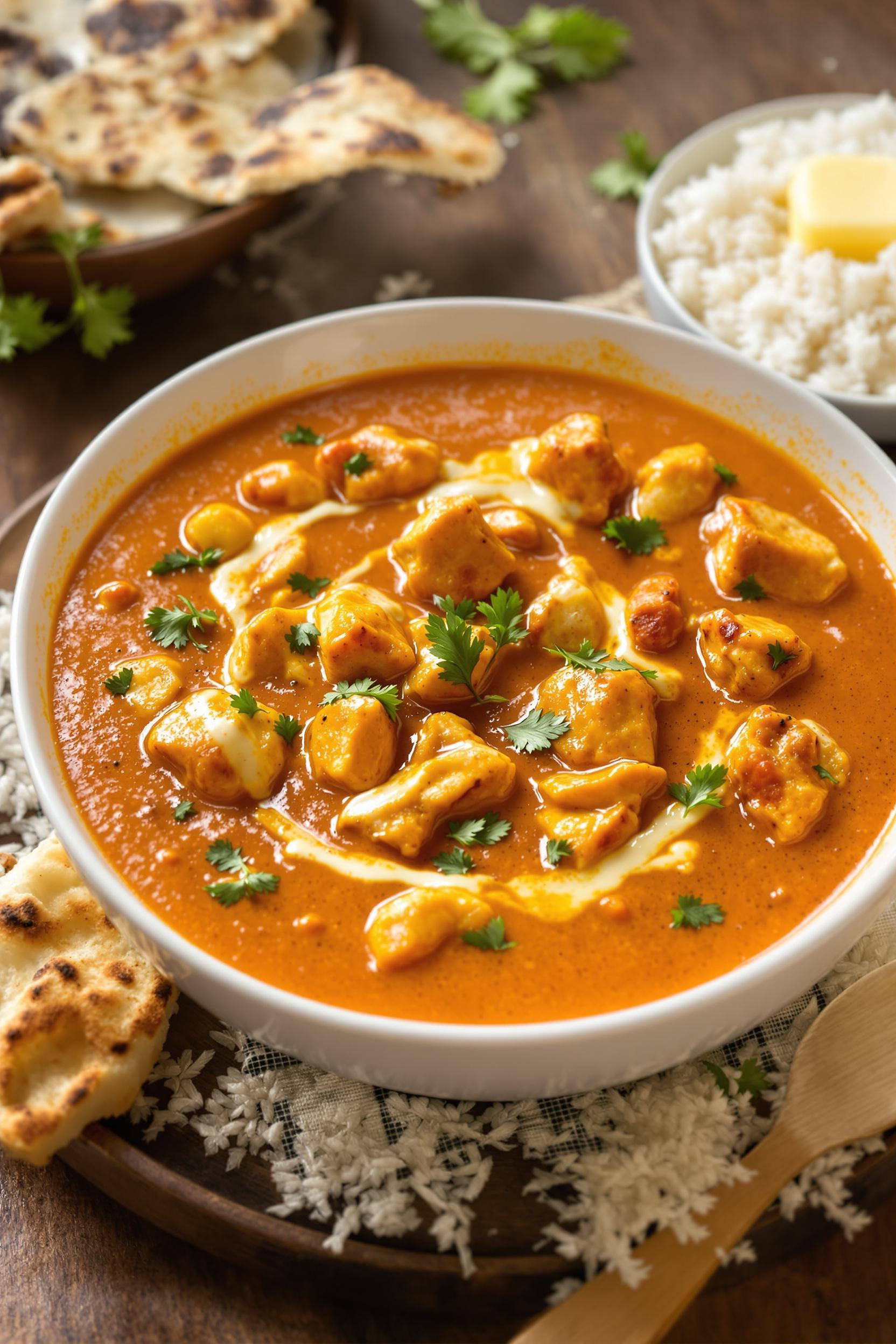 creamy butter chicken delight