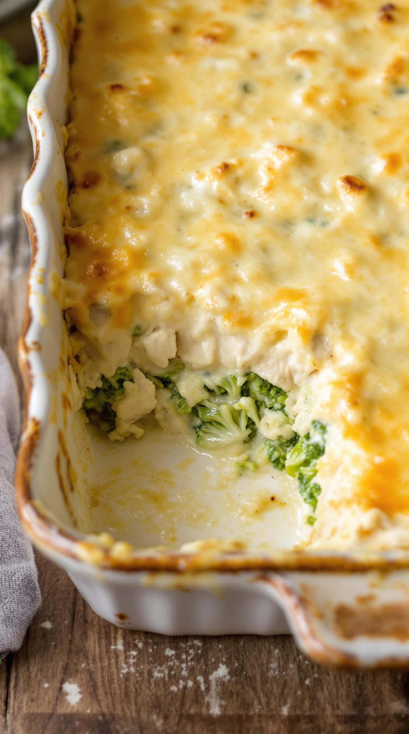 creamy chicken broccoli casserole