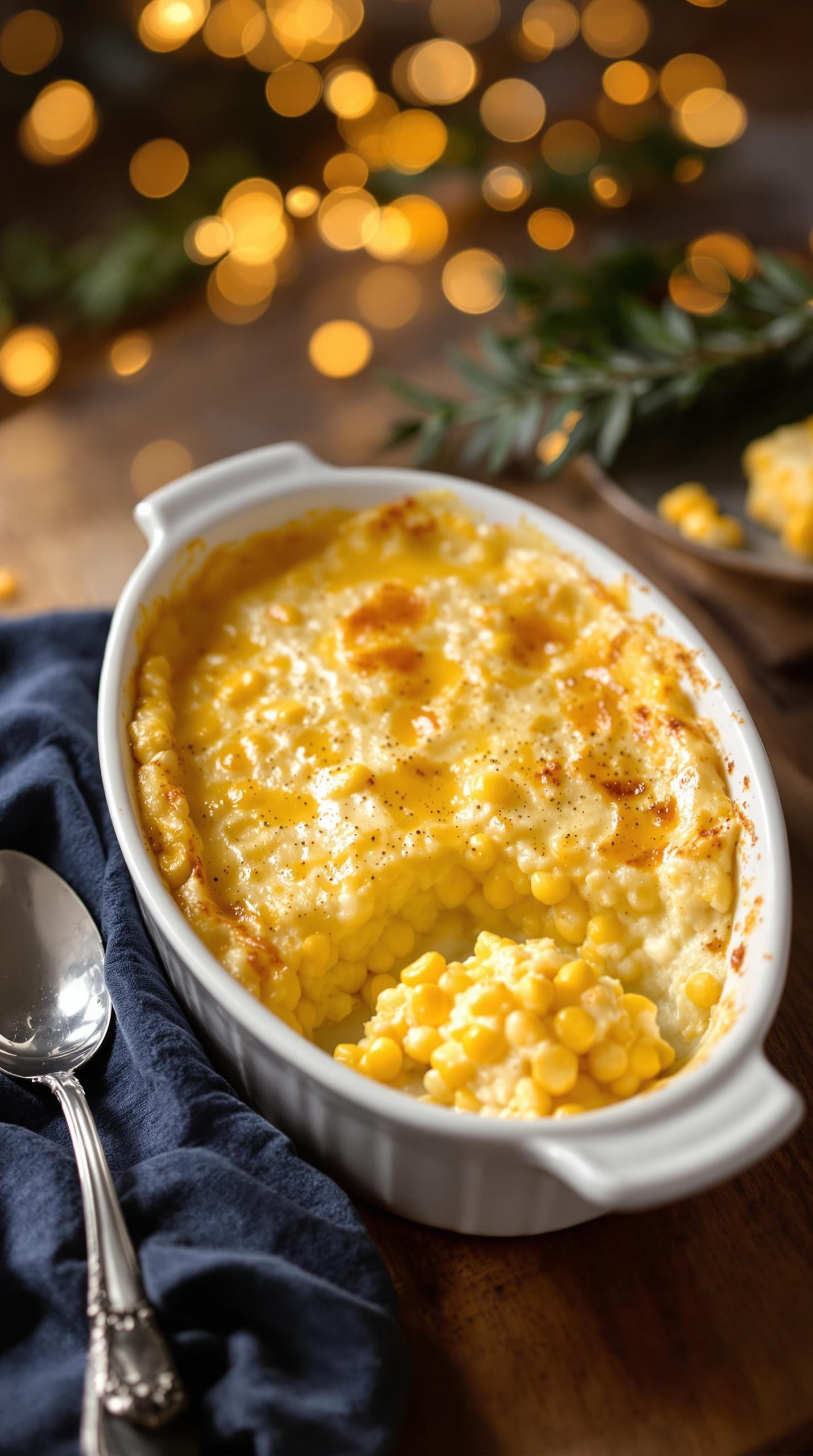 creamy corn pudding recipe