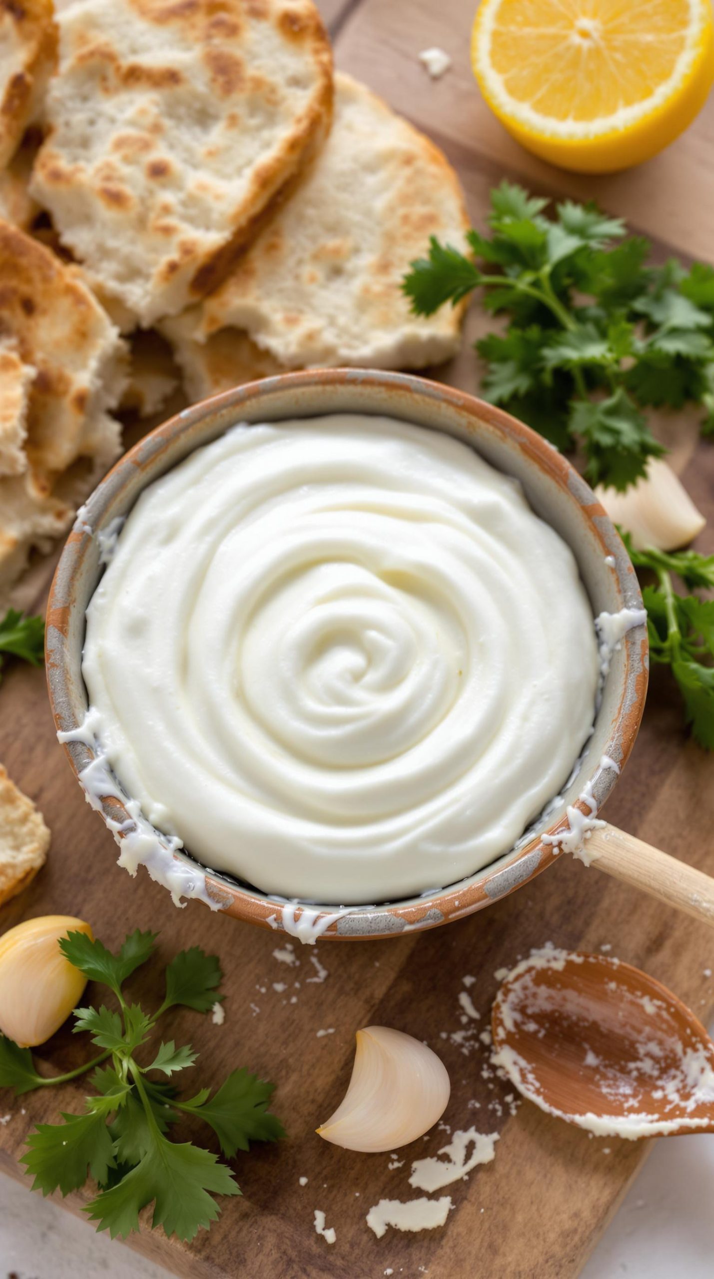 creamy garlic sauce recipe
