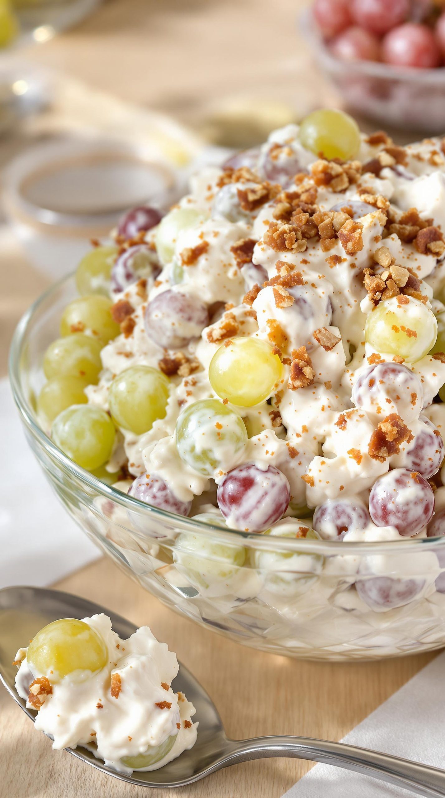 creamy grape salad recipe