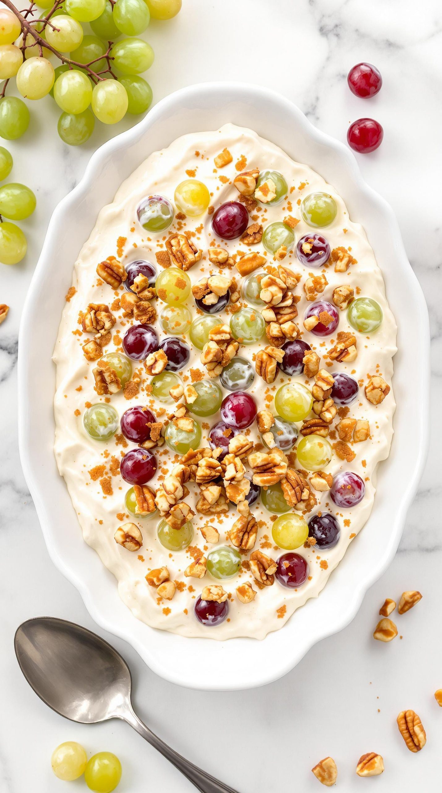 creamy grape salad recipe
