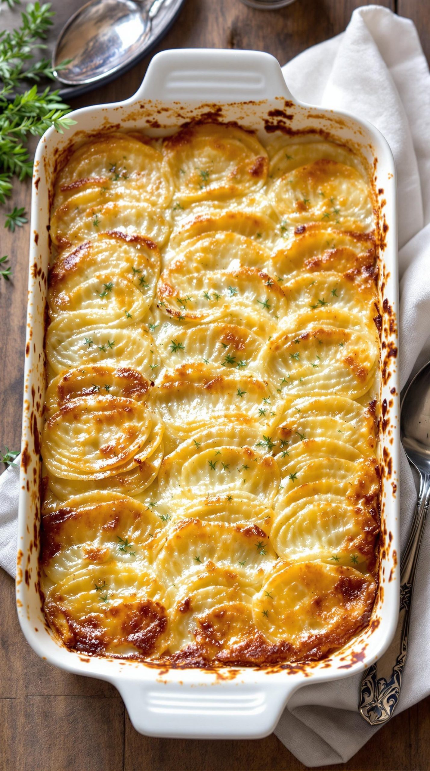 creamy gruyere potato dish
