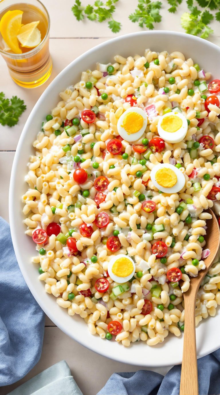 creamy macaroni salad recipe