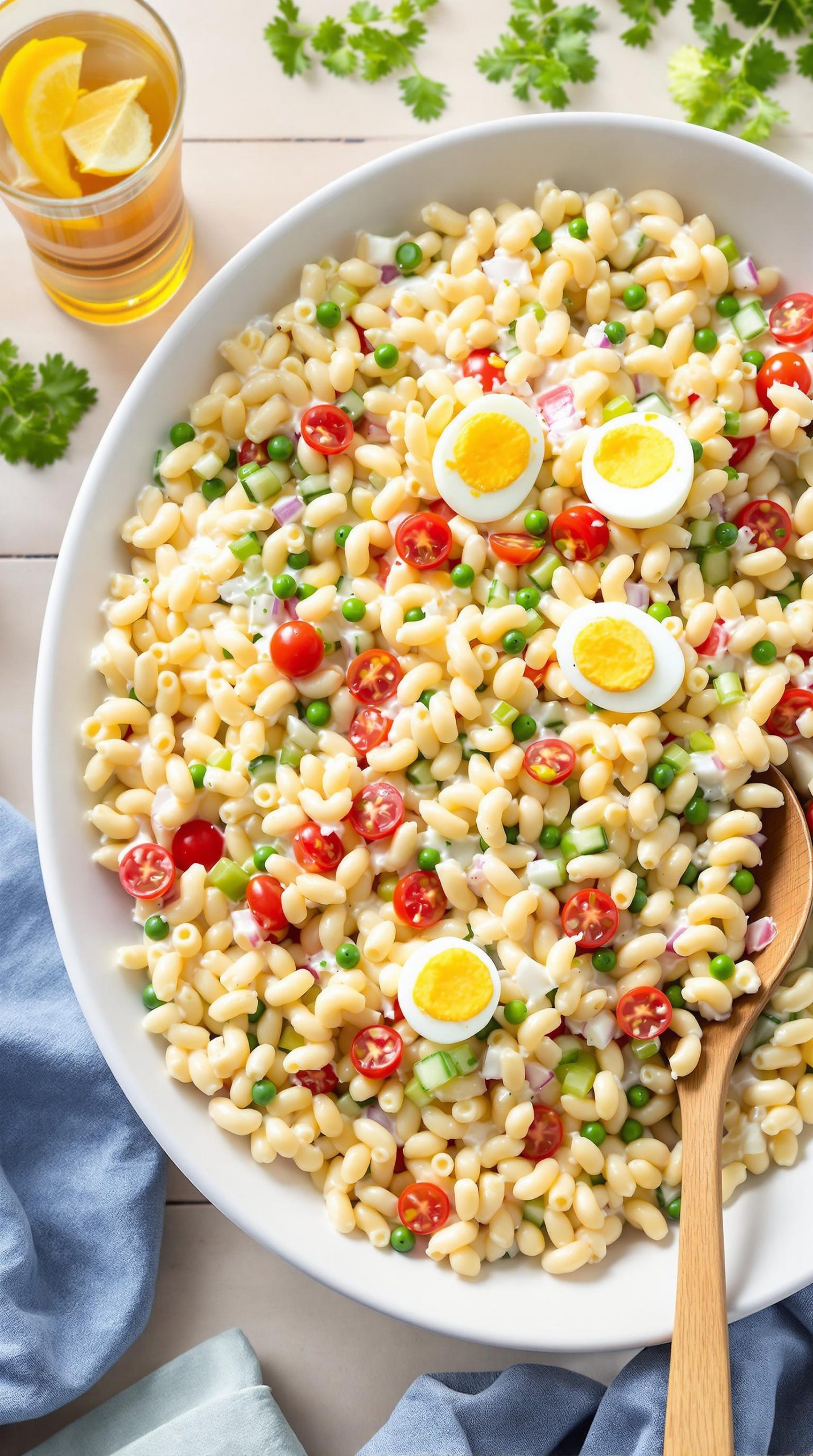 creamy macaroni salad recipe