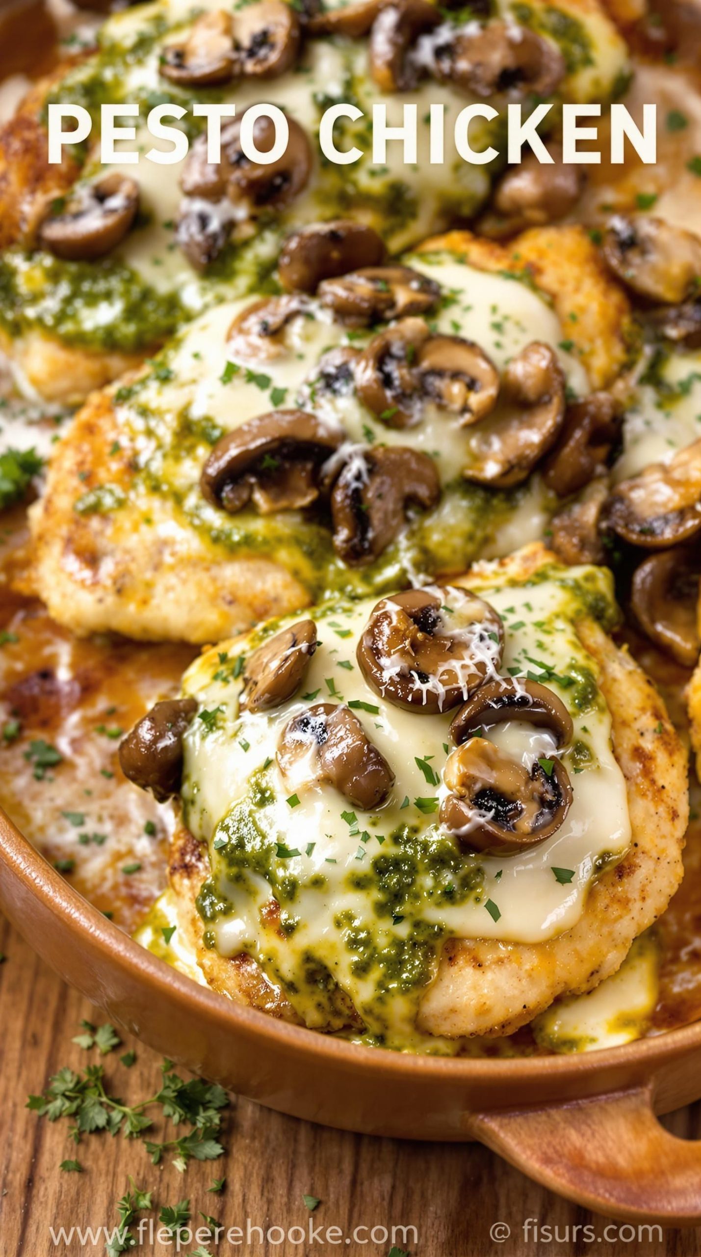 creamy pesto chicken recipe