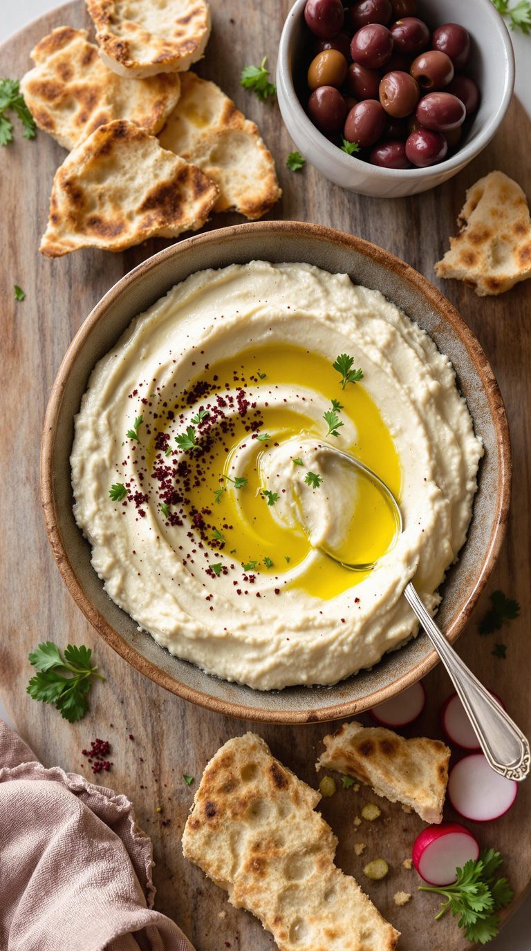 creamy roasted eggplant dip