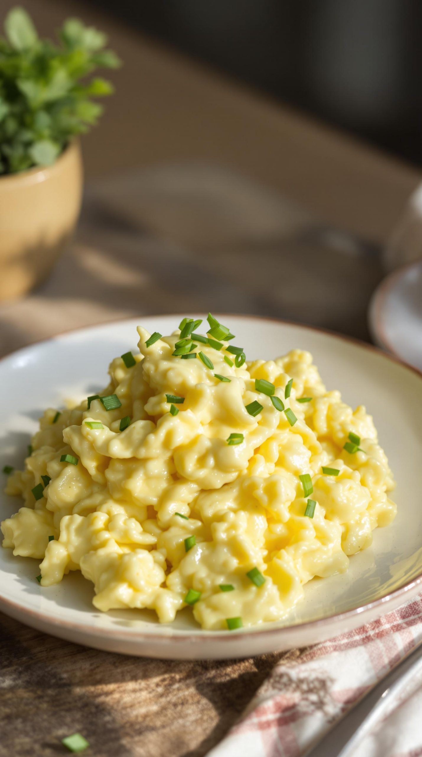 creamy scrambled eggs recipe