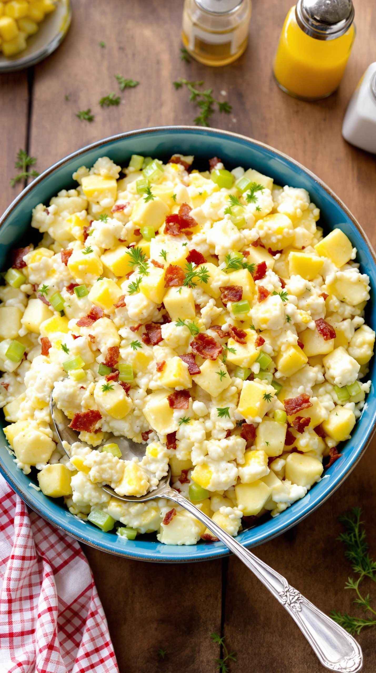 creamy southern potato salad