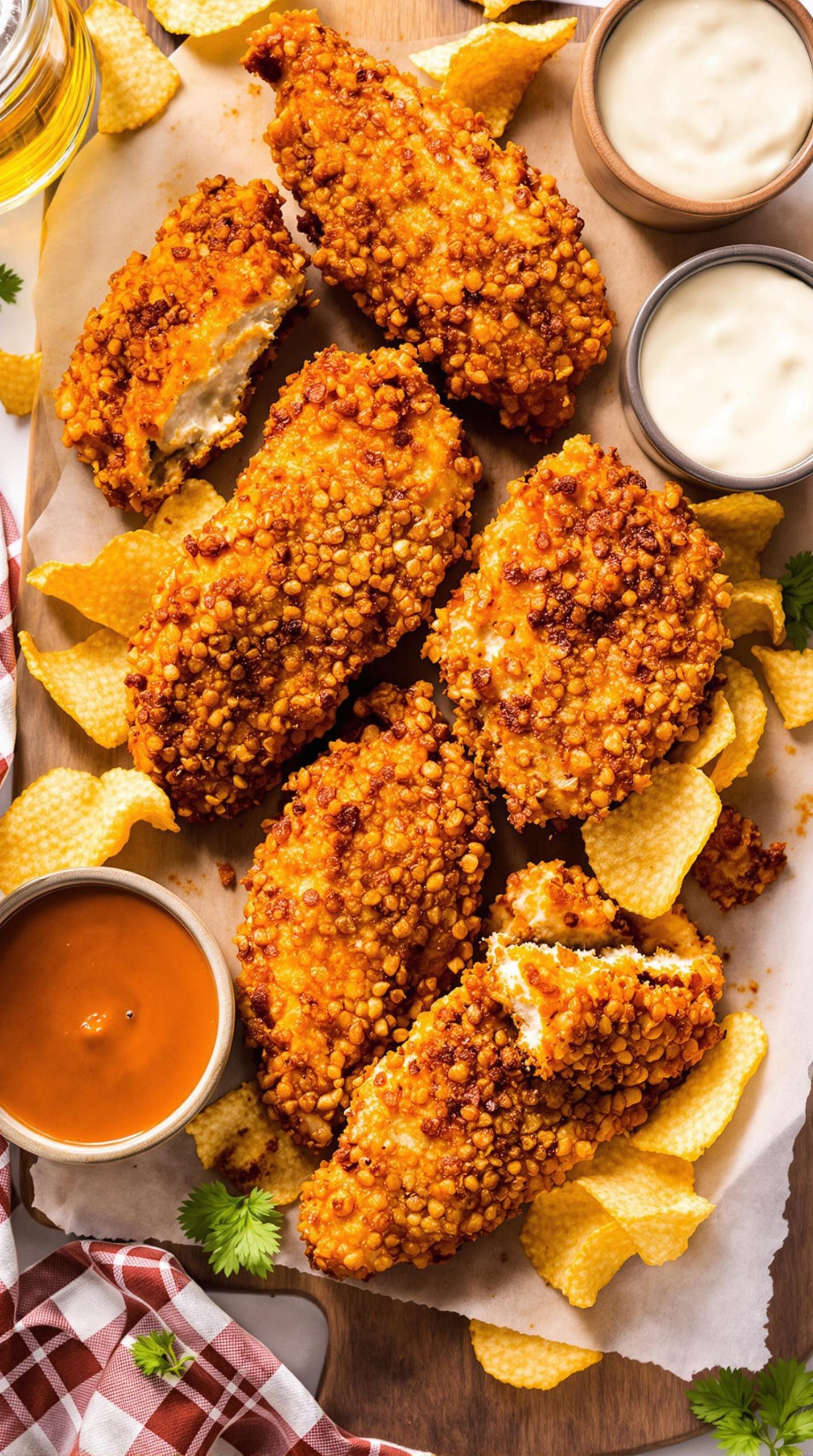 crispy bbq chicken tenders