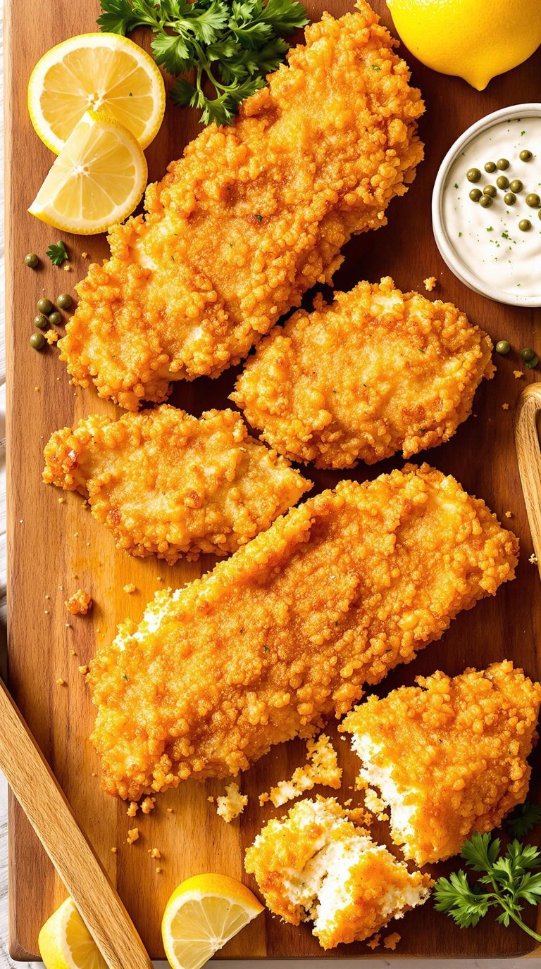 crispy beer battered fish