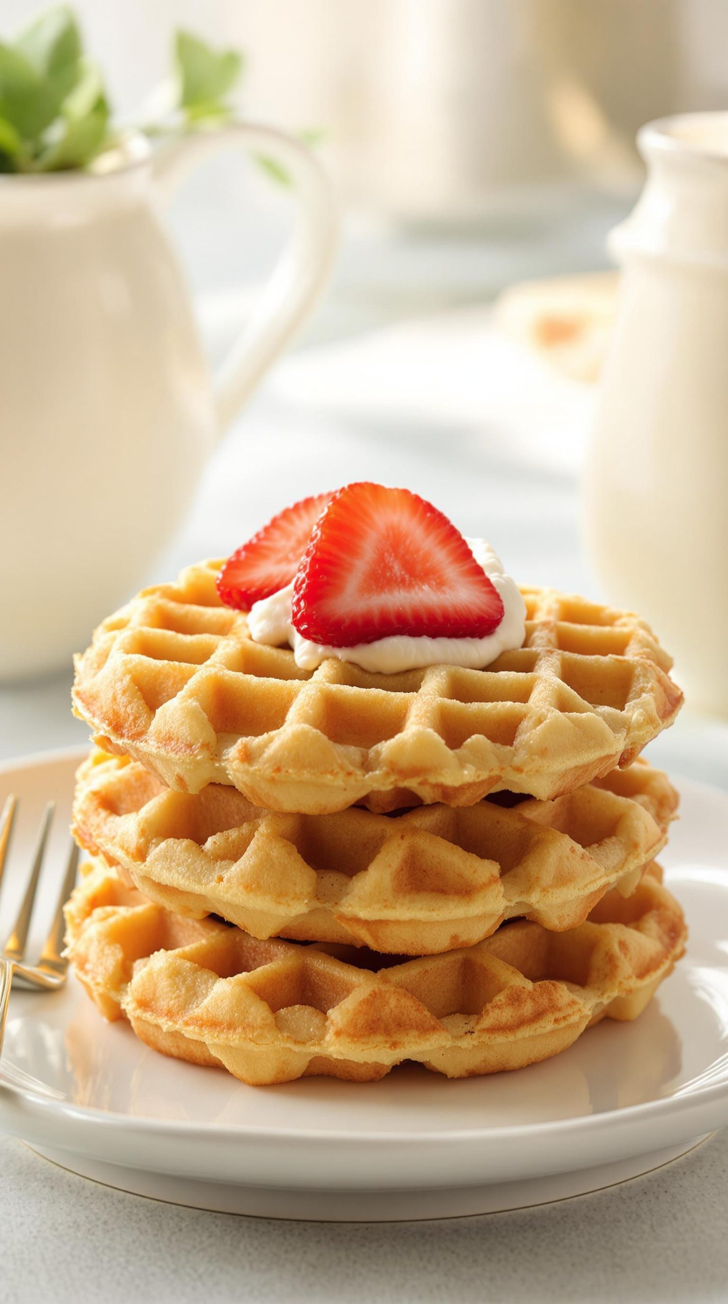 crispy belgian waffle cookies