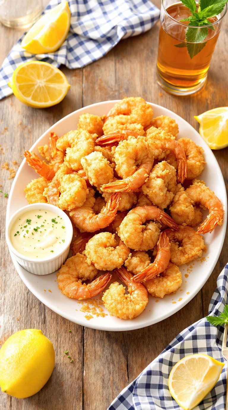 crispy buttermilk battered shrimp recipe