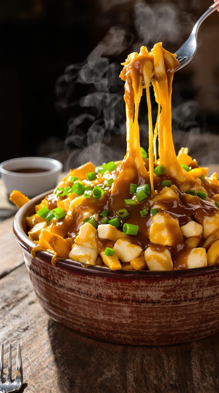 crispy fries with cheese