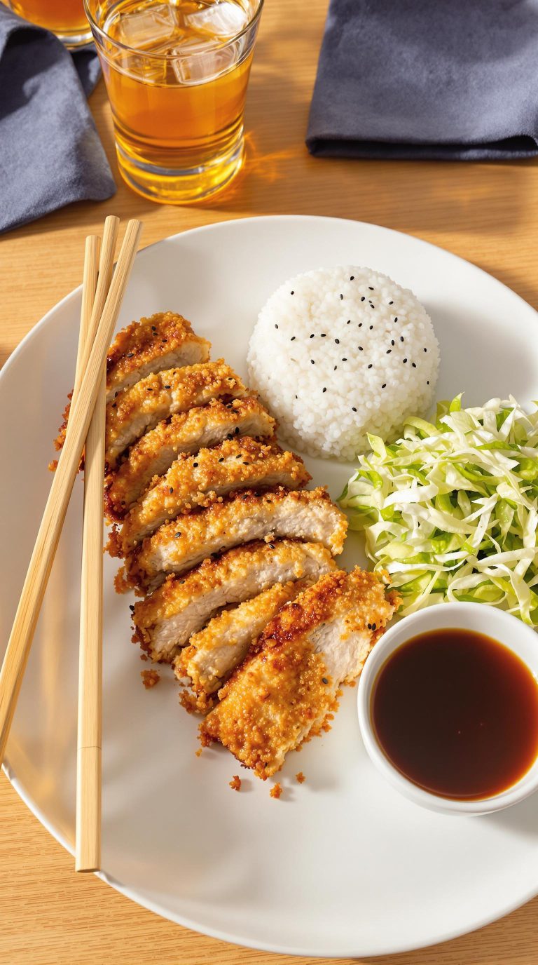 crispy japanese chicken katsu
